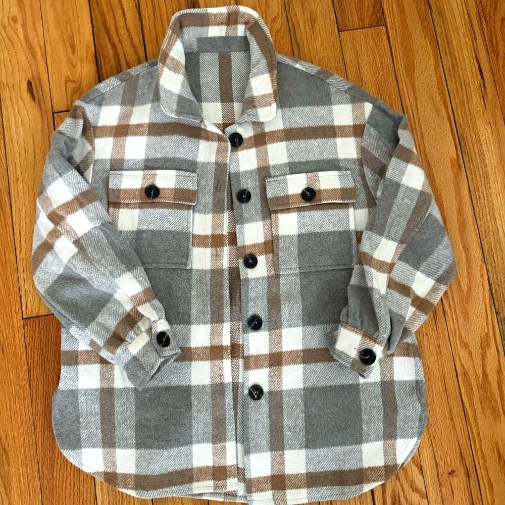 Plaid Flannel Shacket